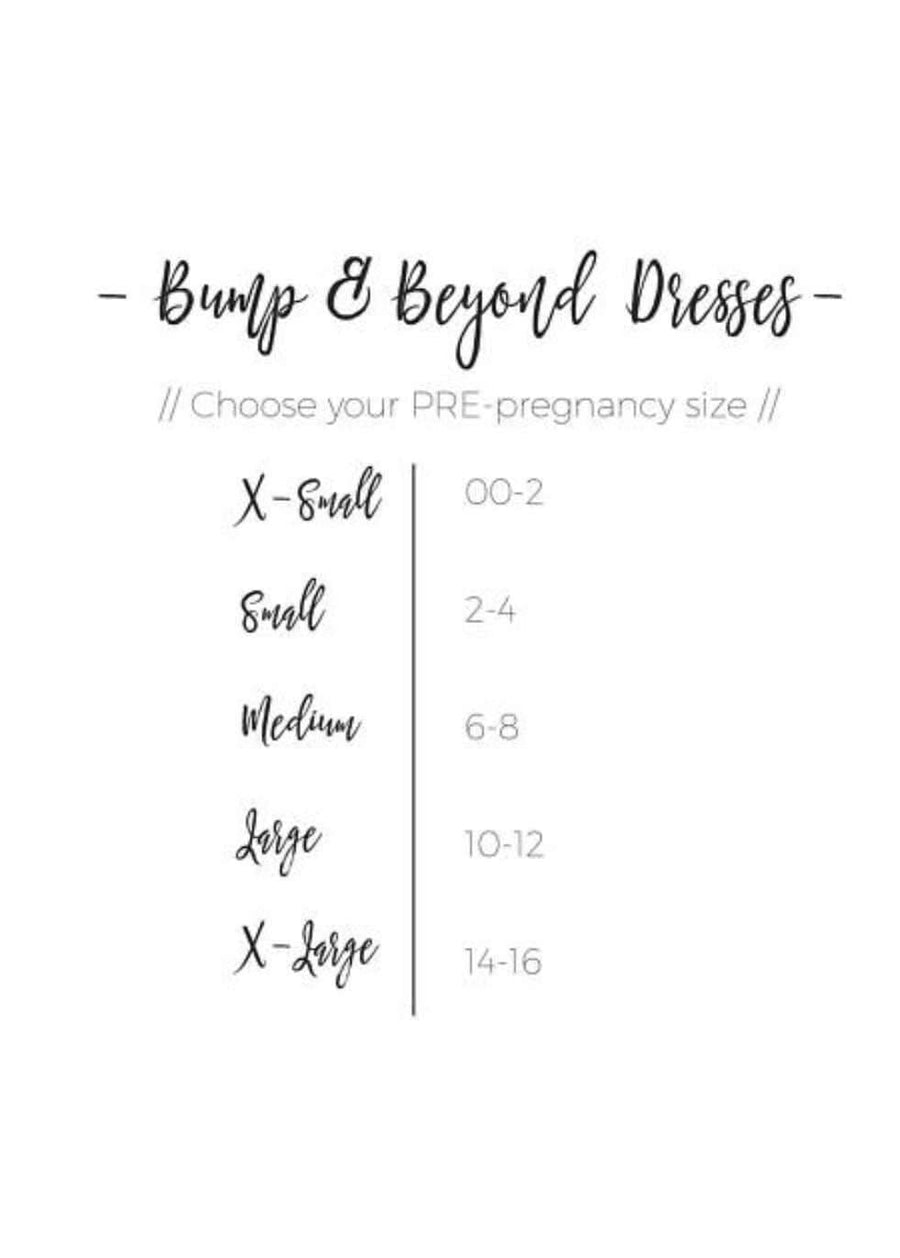 Bump & Beyond - White Striped Bardot Maternity Dress