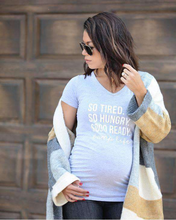 Maternity Shirt - FINAL SALE - Bump Life Maternity Shirt